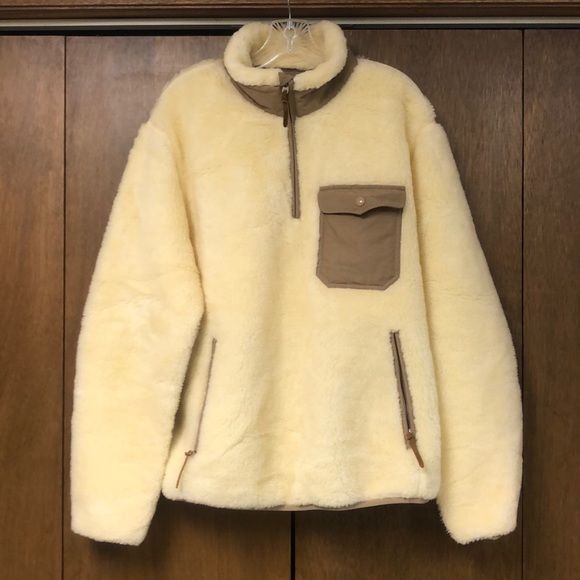 Sherpa Wool Fleece Pullover 